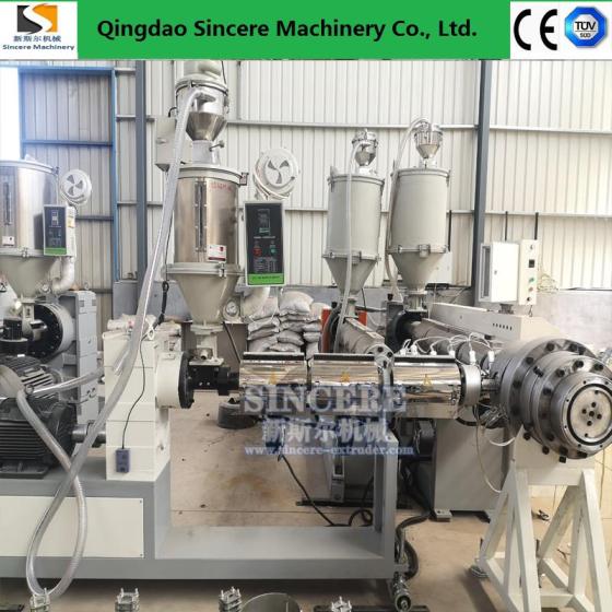 Three Layers Co-extrusion MPP Electric Pipe Making Machine Production Line