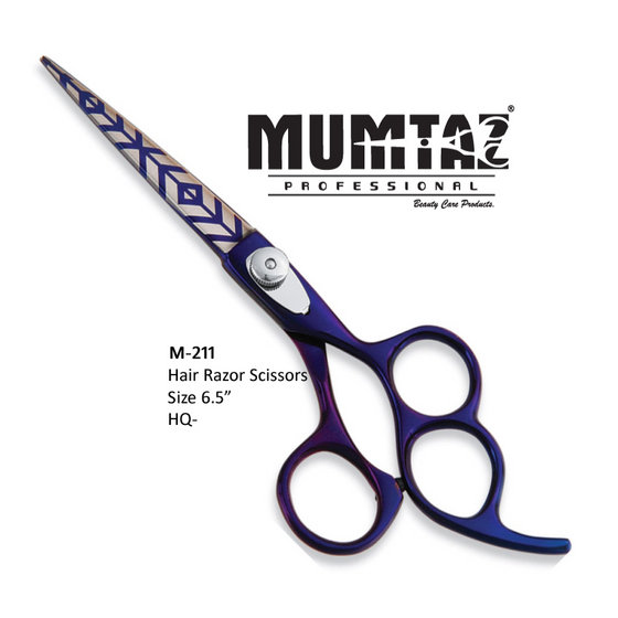 Triple Ring Shears Purple Titanium J2 S.S–Professional Hair Cutting Scissors – Barber Supplies