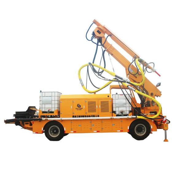 Underground Tunnel Construction Shotcrete Machine Automatic Spraying Concrete Wet Shotcrete Machine