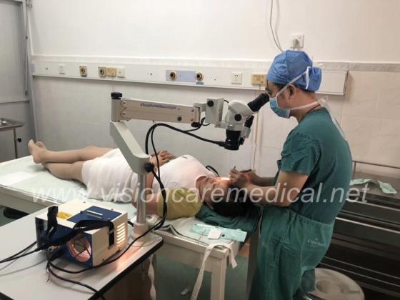 VisuMate Brand Ophthalmic Portable Surgical Operating Microscope for Outreach Surgery,Wetlab