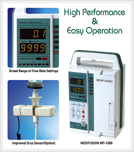 Volumetric Infusion Pump Medifusion MP-1000