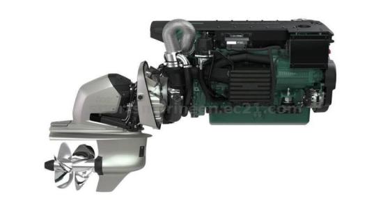 Volvo Penta D6-440A/DPI 440 HP Marine Diesel Engine Kit with Sterndrive