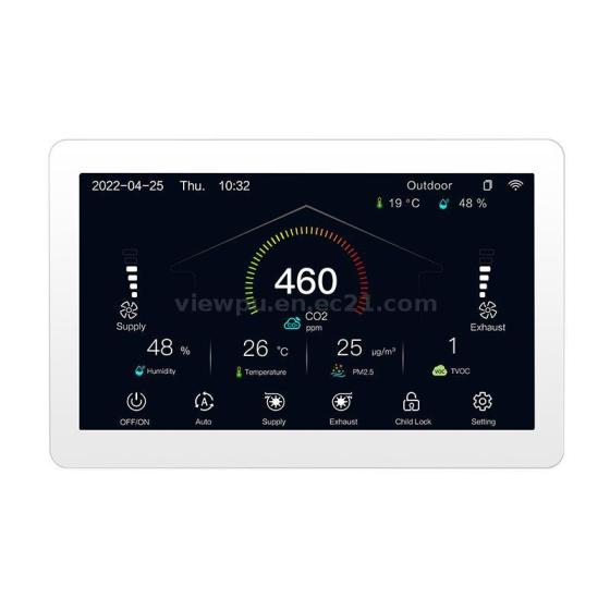 WIFI TUYA App Control HVAC System Controller Smart Controller for Heat Recovery Ventilation