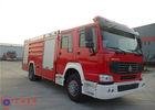 Water Cooling Engine Commercial Fire Trucks 10 Forward Gear Working Pressure 1.0MPa