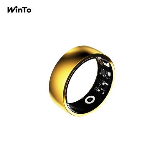 Winto 2024 Bluetooth Intelligent Health Ring, SR03C, Stainless Steel, All-day Tracking, Monitoring