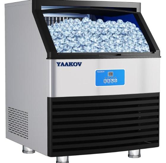 YAAKOV Commercial Ice Machine Maker (450LBS/24H)–High Capacity Ice Production Unit – Catering Equ