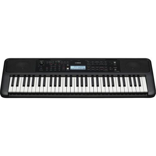 Yamaha PSR-E383 61-Key Touch-Sensitive Portable Keyboard Kit with X-Stand and X-Bench