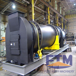 High Temperature Wood Chips Rotary Drum Dryer