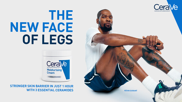 Kevin Durant Named CeraVe’s New “Leg Ambassador” in Global Campaign