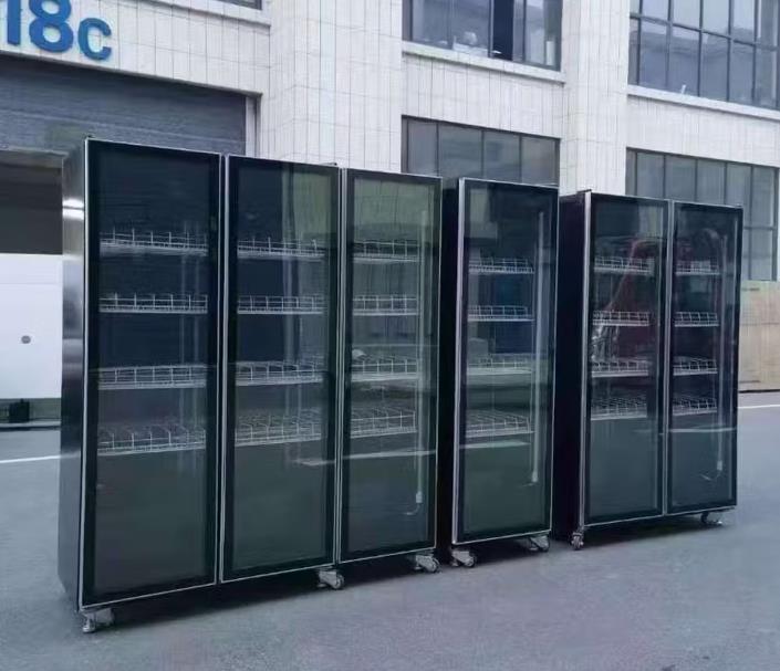 YUXUE COLDCHAIN YX-2MFS Double Door Vertical Display Refriger