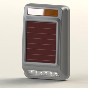 Solar Beam Outdoor Detector Wireless Perimeter Security Solution Anti-theft Burglar Alarm
